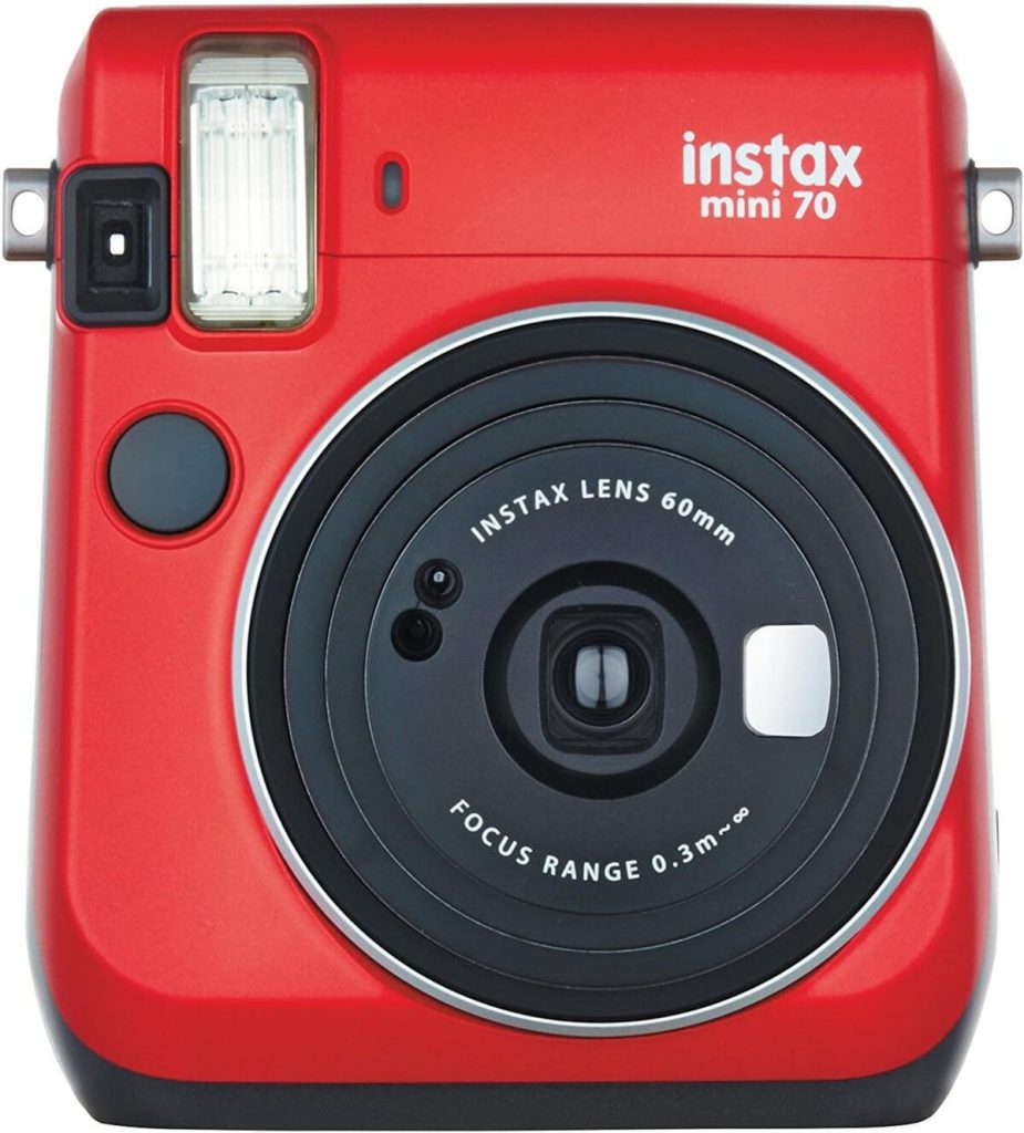 Test de la caméra instantanée instax Mini 70 rouge