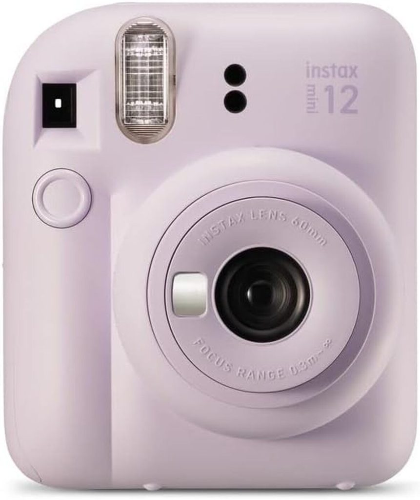 Test du bundle Instax Mini 12 lilas violet