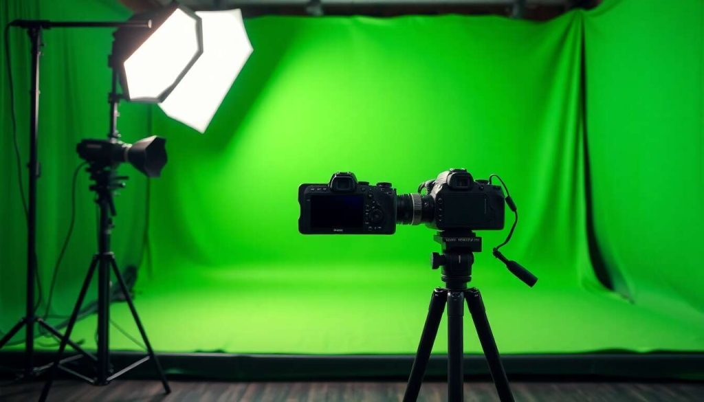 Focus matériel photo : sélection de fonds verts de qualité
