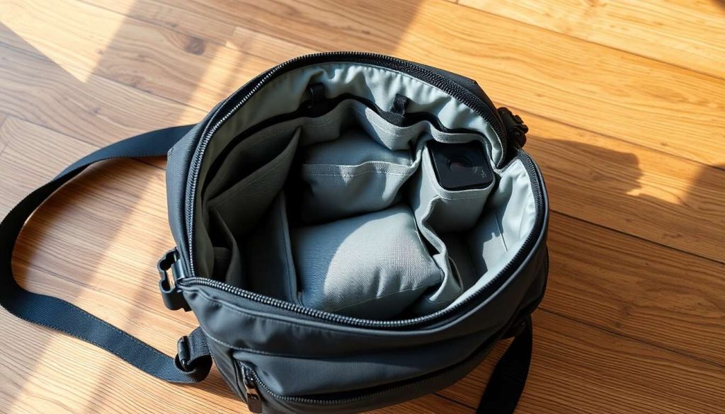 Évaluer la sécurité des compartiments dans les sacs photo modernes
