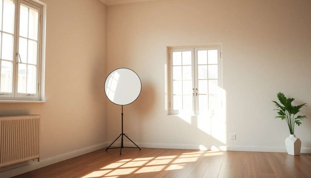 Amplifier la lumière naturelle avec un bon réflecteur