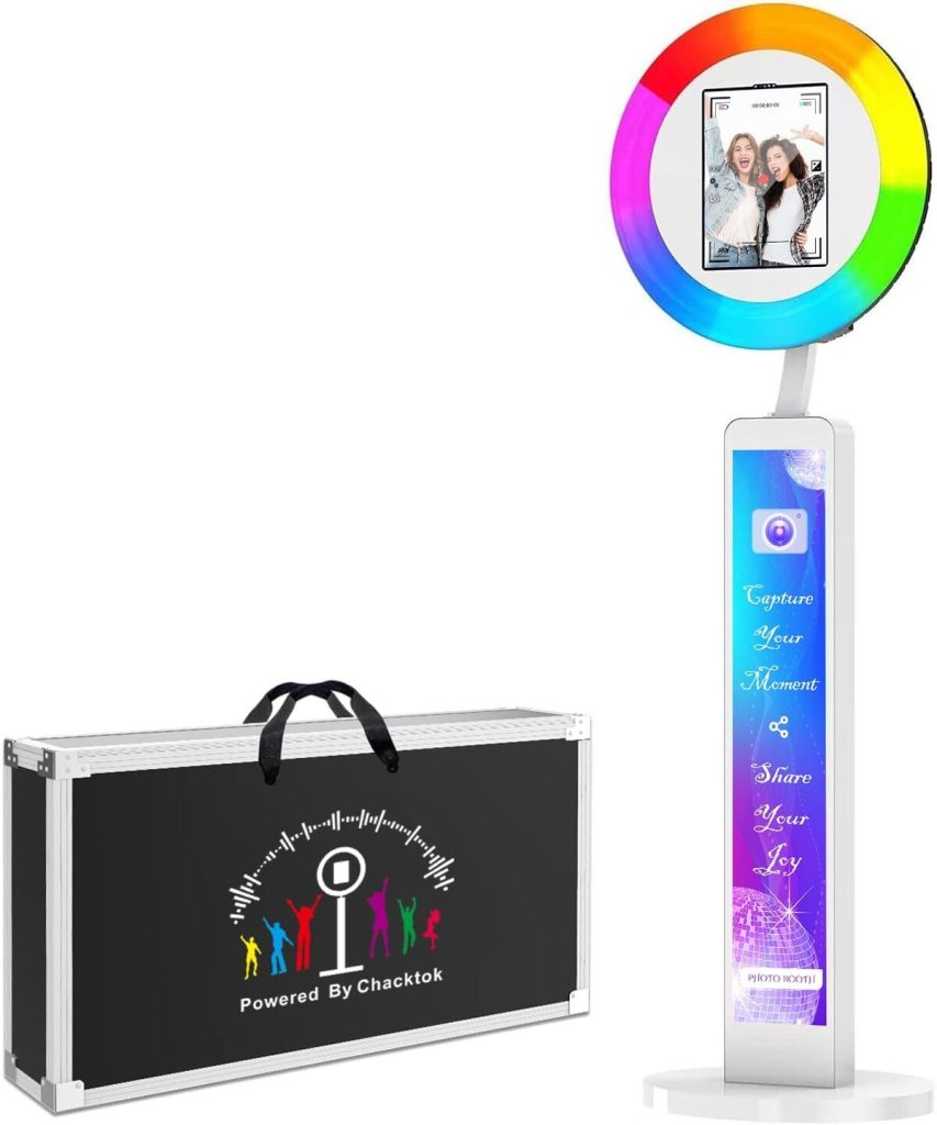 Test de l'iPad photobooth YCKJNB : lumière et praticité au rendez-vous