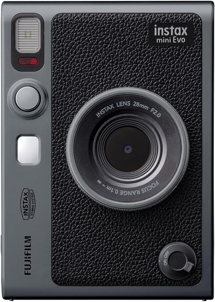 Test : instax Fujifilm Mini Evo Silver, un appareil photo stylé et pratique