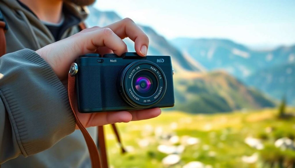 Léger et performant : appareil photo compact en randonnée