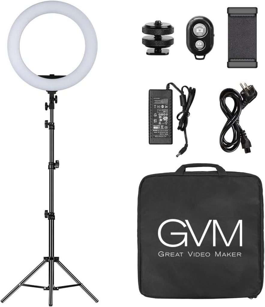 Test du kit lumineux GVM : performance studio à la maison