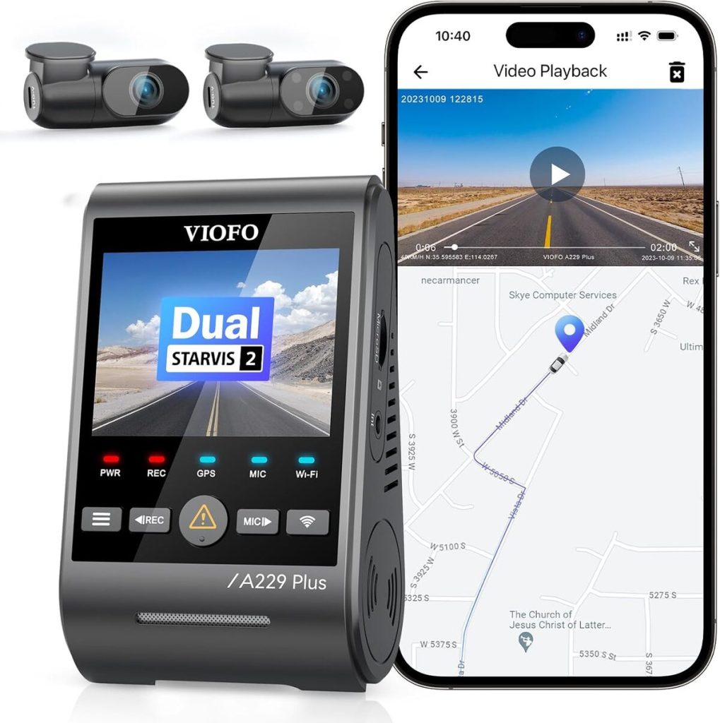 Test : viofo A229 Plus, dashcam performante pour une sécurité optimale