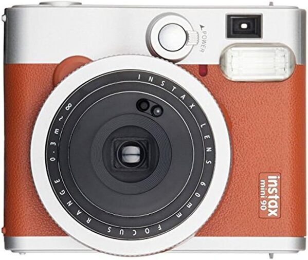 Fujifilm instax Mini 90 Neo Classic Appareil Photo Instantané Marron Clair