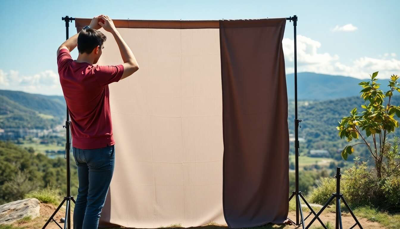 L'importance d'une toile de fond transportable