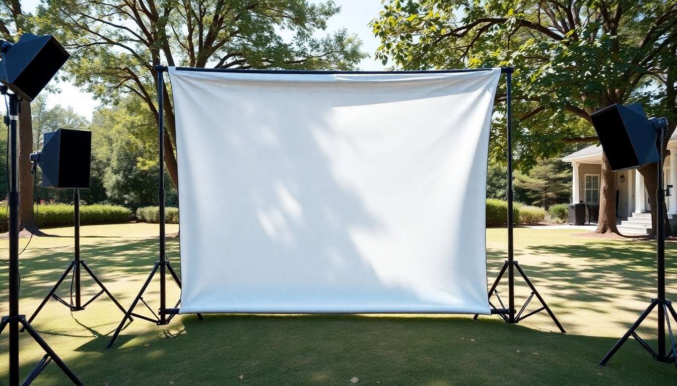 Avantages des toiles de fond enroulables