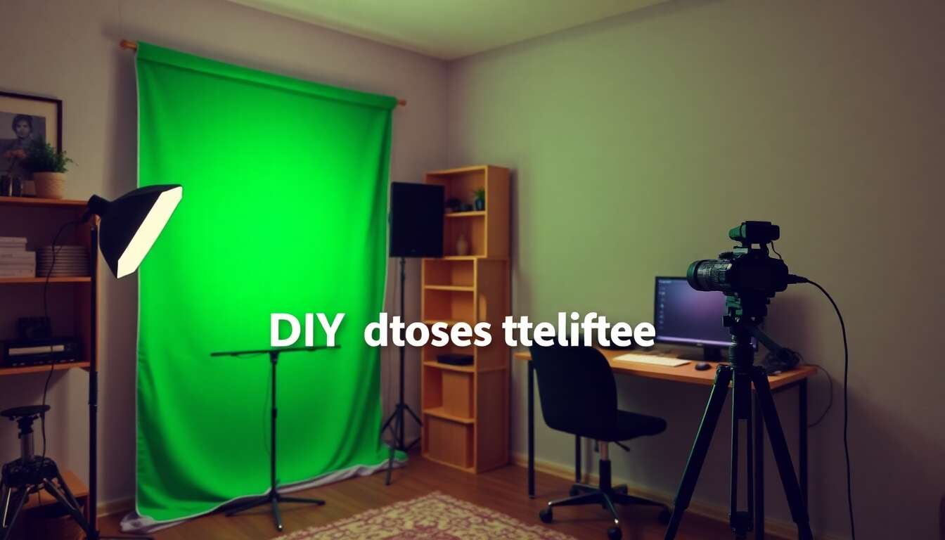 Comment créer un fond vert avec un petit budget Comment créer un fond vert avec un petit budget