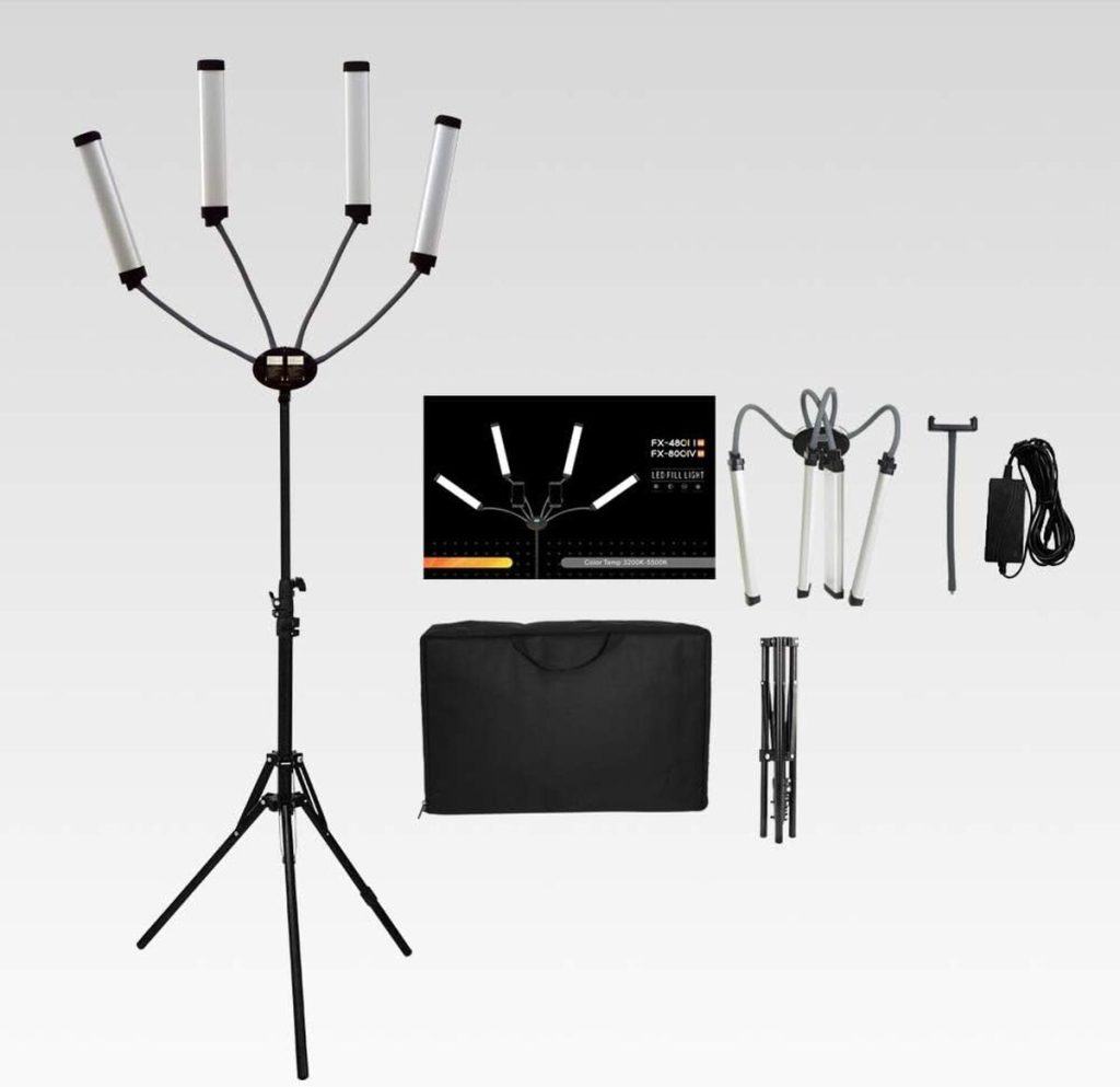 Test du Yidoblo FX-8000ii : l'anneau lumineux pliable idéal pour YouTube et le maquillage