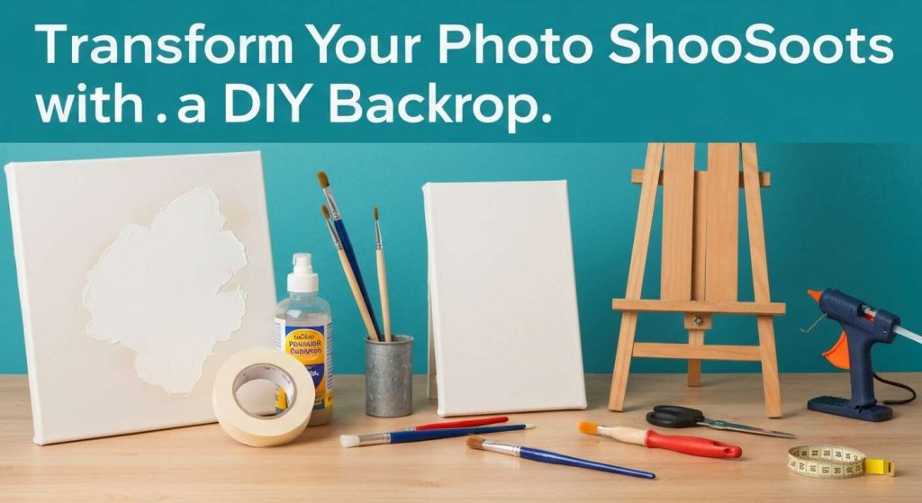 Transformez vos shootings avec une toile de fond DIY