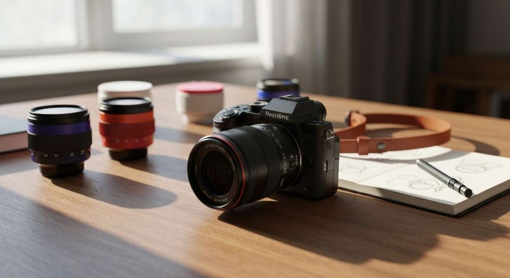 Exploration créative grâce à l'objectif interchangeable des hybrides