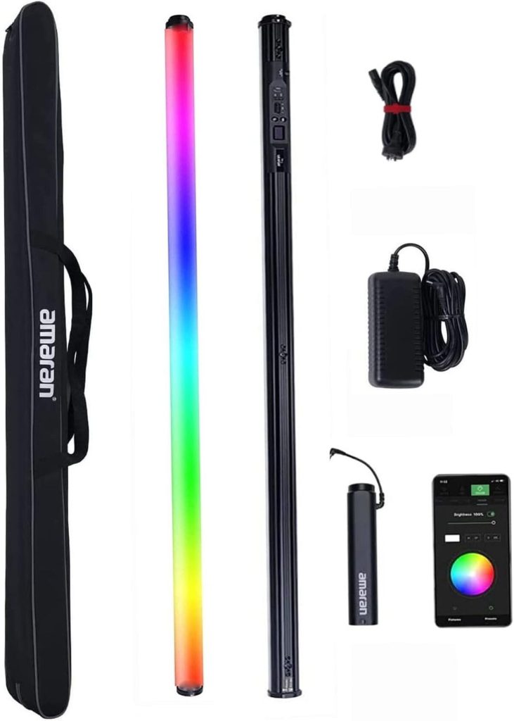 Test : baguette lumineuse Aputure Amaran T4c 7500K