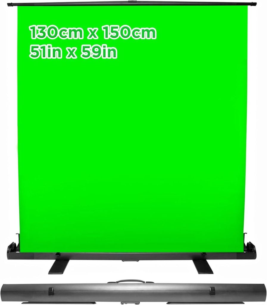 Test du fond vert Duronic FPS15 GN : créez des vidéos captivantes