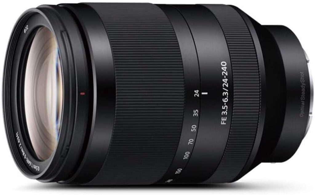 Test : objectif Sony SEL24240 FE 24-240 mm f/3.5-6.3 OSS grand angle noir