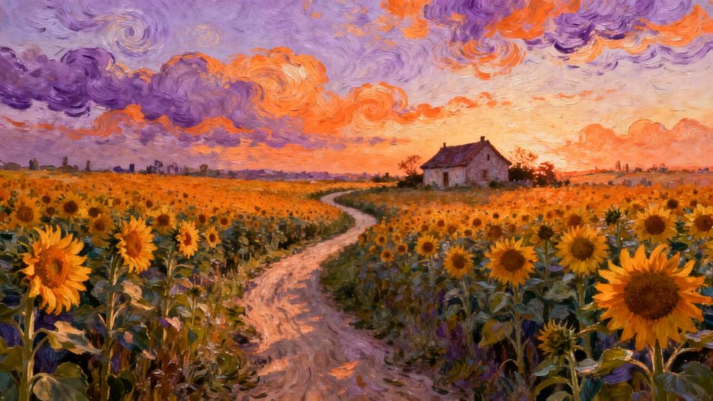 Composer ses Photos comme Van Gogh