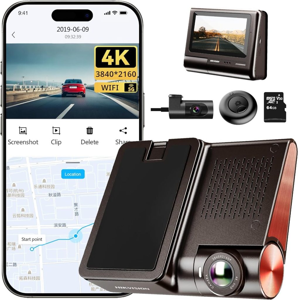 Test : caméra Hikvision 4K WiFi avec GPS et vision nocturne