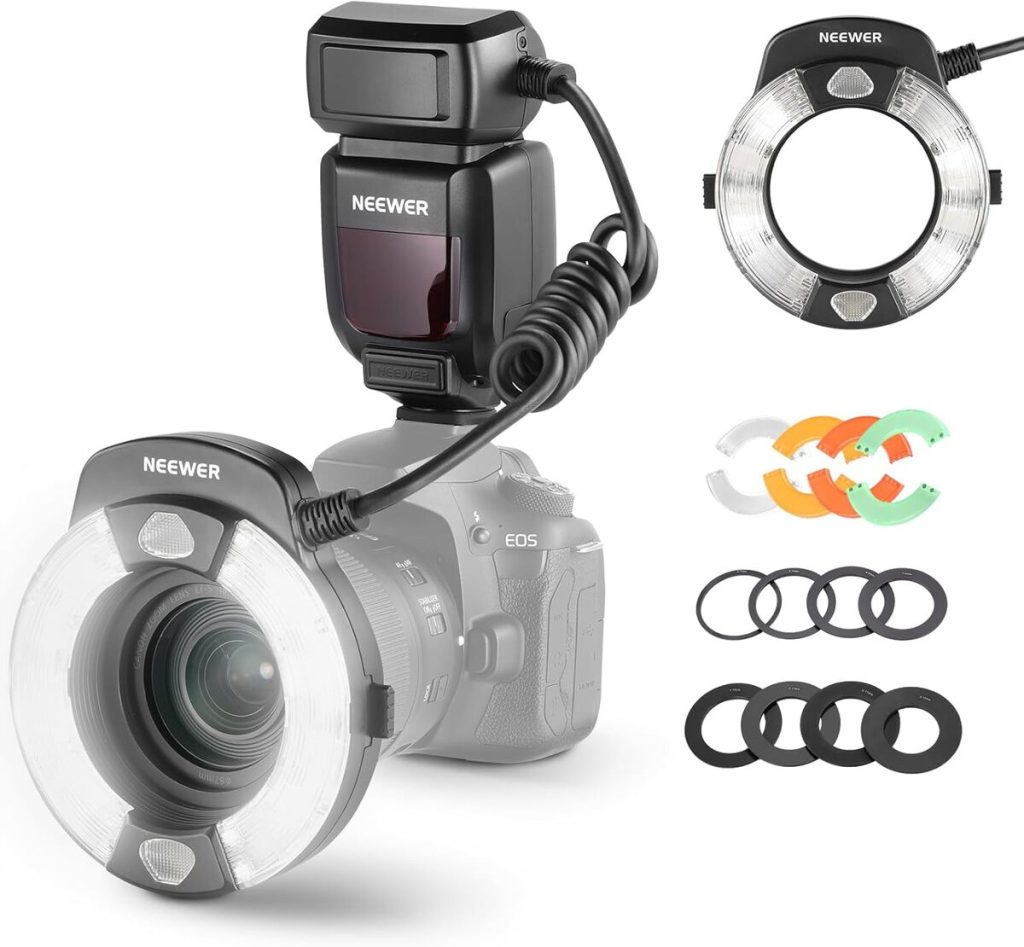 Test du flash macro Neewer RF1-C pour Canon : une lumière parfaite