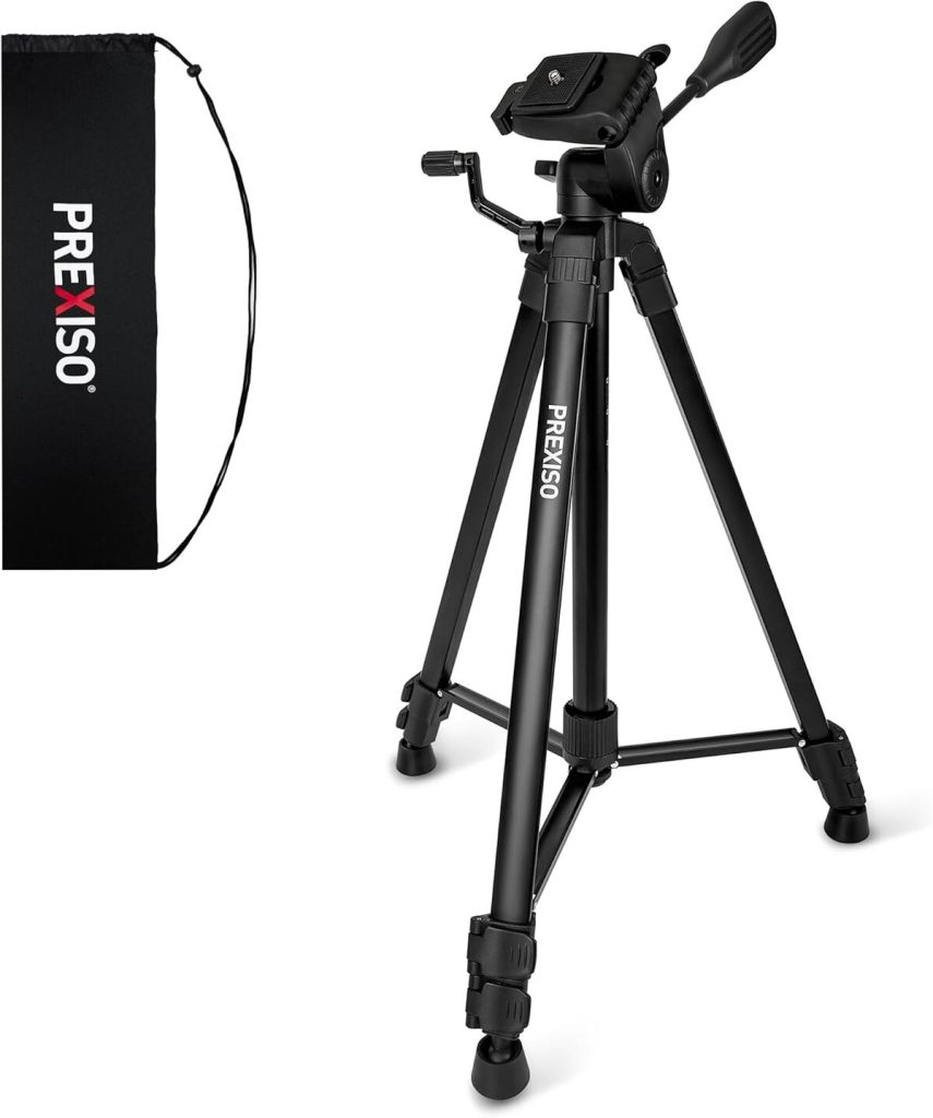 Test du trépied laser Prexiso : robustesse et légèreté