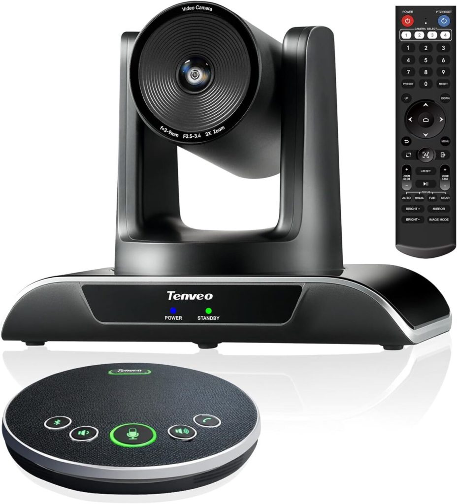 Test : caméra de conférence 4K Tenveo 12X Zoom