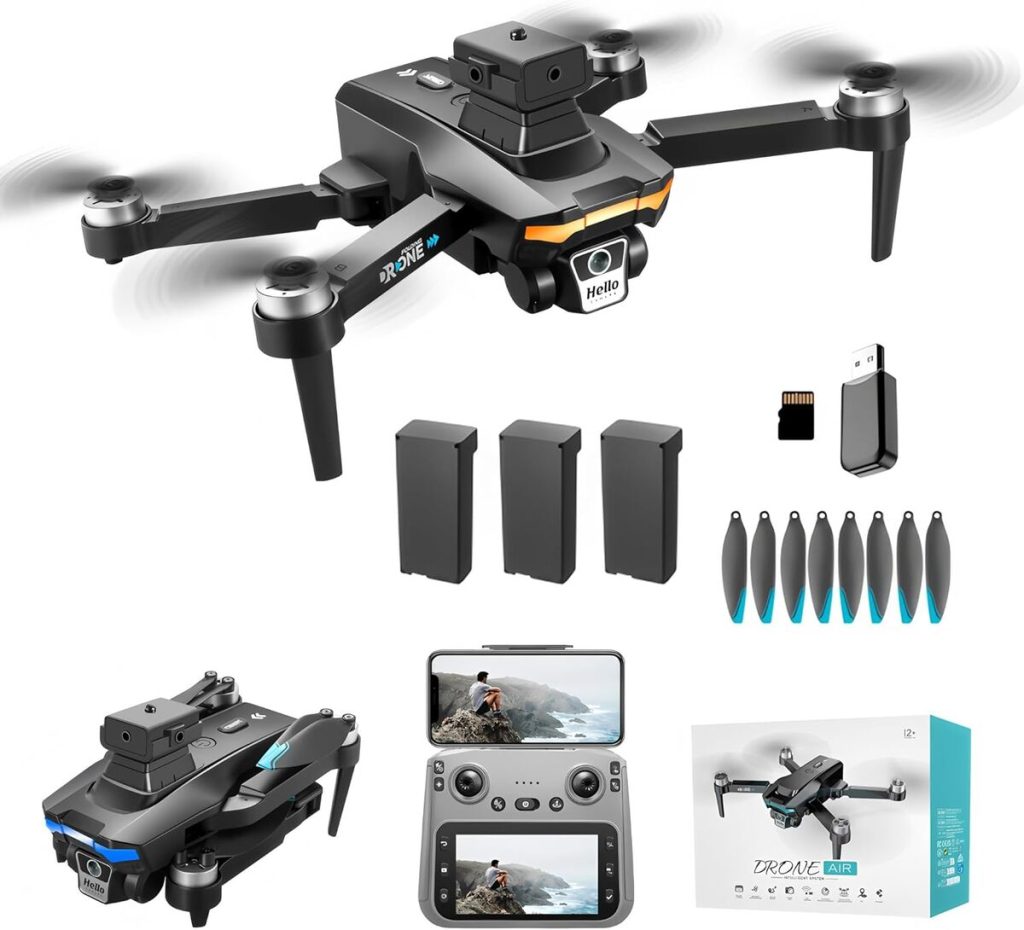 Test du drone 4K GPS : 69 min de vol et évitement d'obstacles