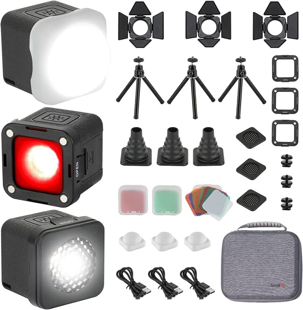 Test du kit d'éclairage vidéo led SmallRig RM01 : performance compacte et étanche