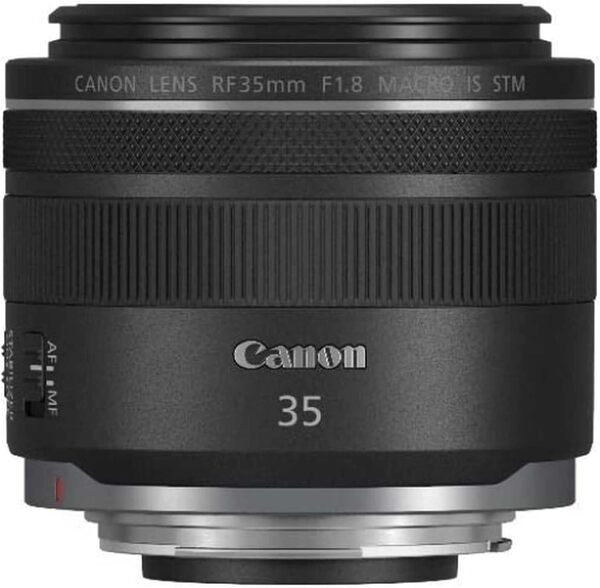 Objectif Canon RF 35 mm F1.8 Macro is STM, Grand-Angle, stabilisateur d'image Optique 5 Vitesses, Photo Rue, Voyage, Macro, Compatible Canon EOS R