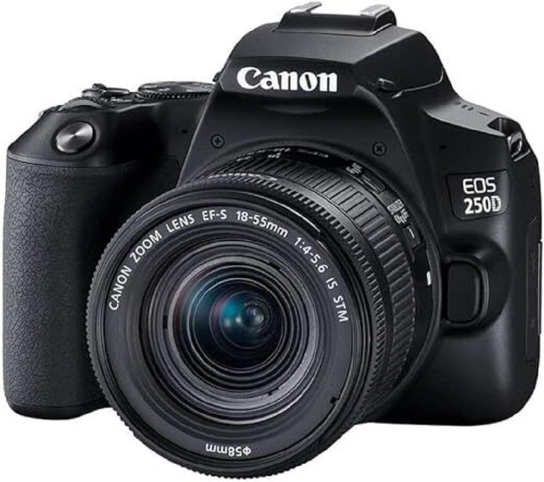 Test : canon EOS 250D + EF-S 18-55mm, performances incontournables