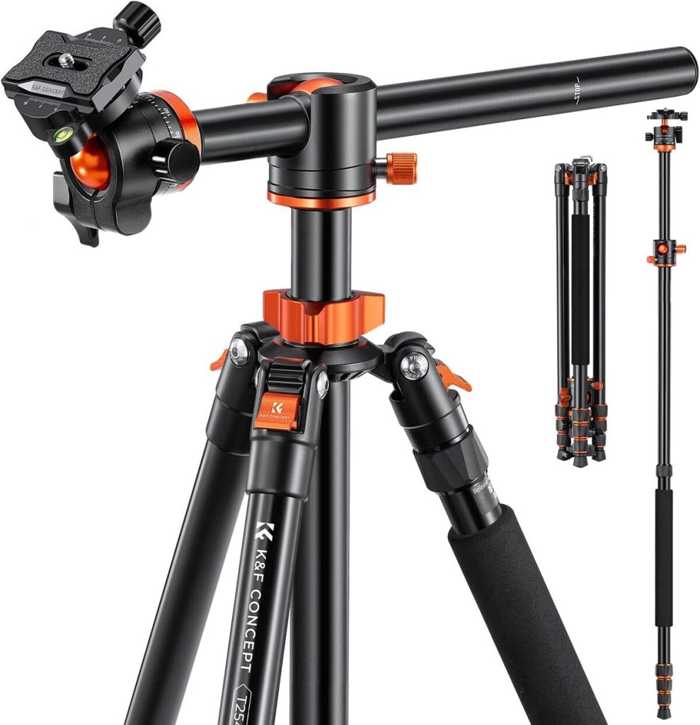Test du trépied 240 cm K&F Concept pour appareils photo professionnels