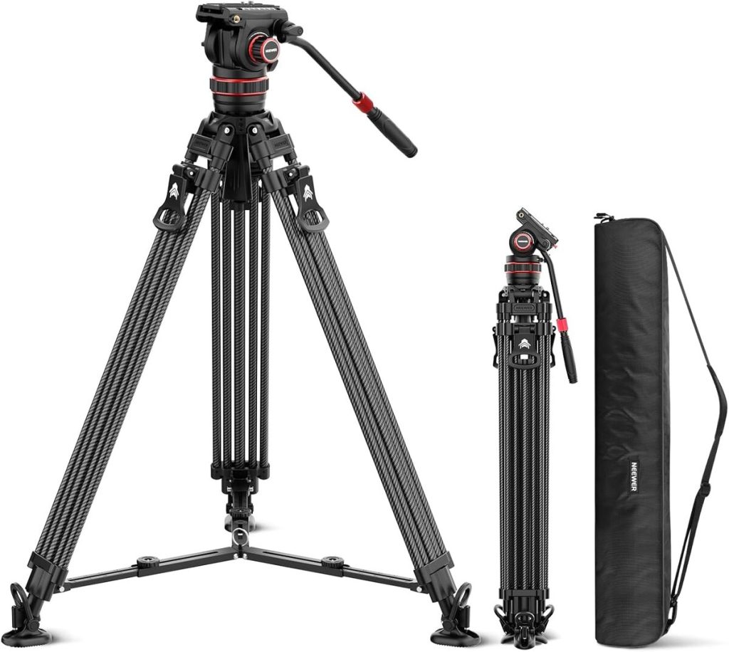 Test du trépied vidéo Neewer LL36 : stabilité et fluidité professionnelles