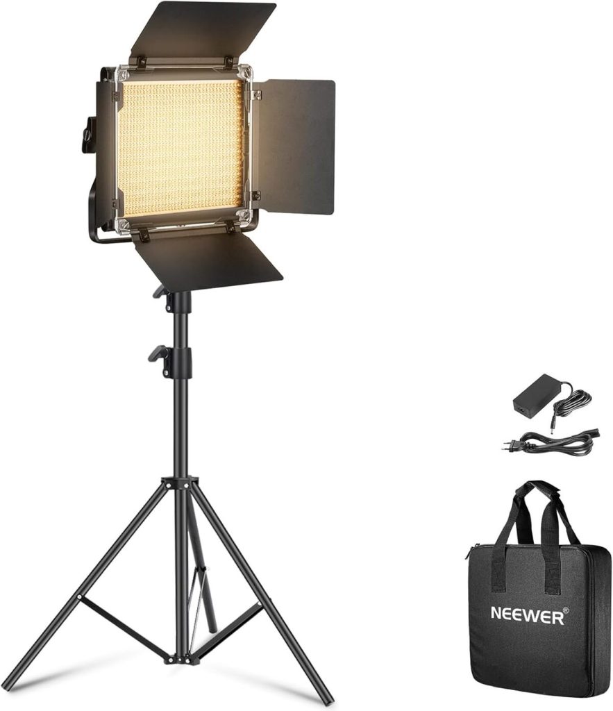 Test : lumière studio Neewer LED bicolore NL660