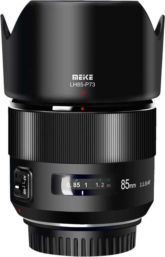 Test : meike 85 mm F1.8 téléobjectif pour Canon EOS EF