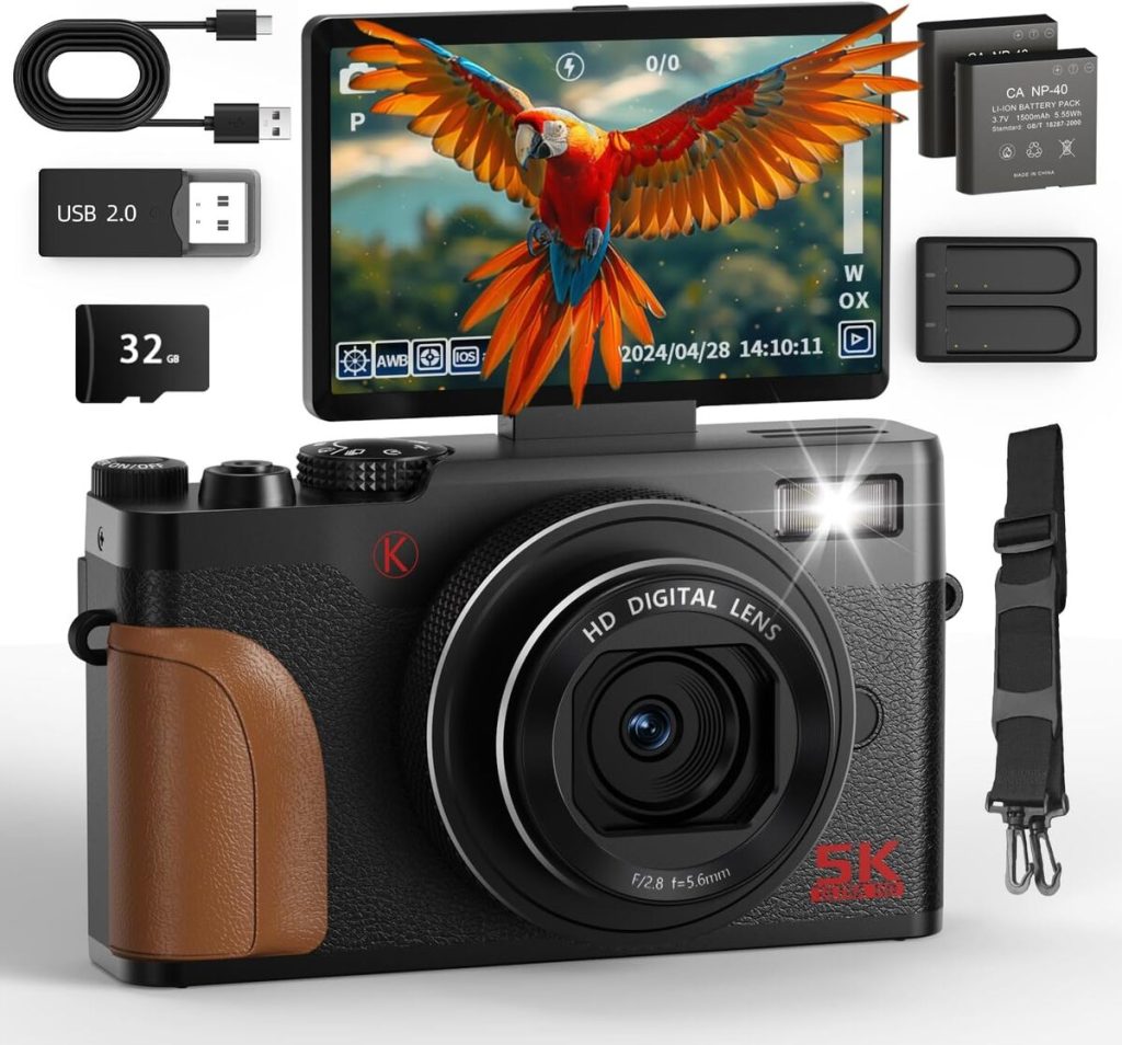 Test NBD appareil photo 5K 64MP : parfait pour le vlogging