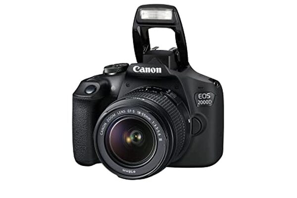 Découvrez le Canon EOS 2000D, un appareil photo reflex polyvalent parfait pour débutants comme professionnels, offrant des performances et une qualité d'image exceptionnelles.