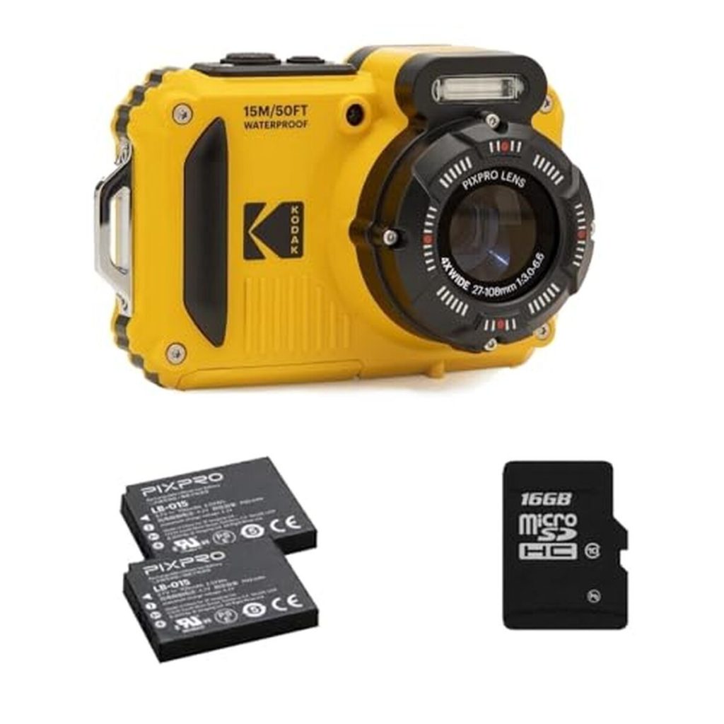 Test : kodak Pixpro WPZ2 – appareil photo numérique étanche et résistant