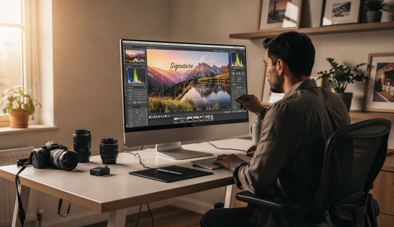 Personnaliser la position et la taille de la signature
