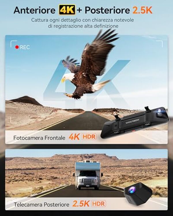 Découvrez dans ce test détaillé pourquoi le rétroviseur caméra Wolfbox G900 Pro est l'ultime choix en matière de dashcam avec ses fonctionnalités 4K+2.5K pour une sécurité routière optimale.