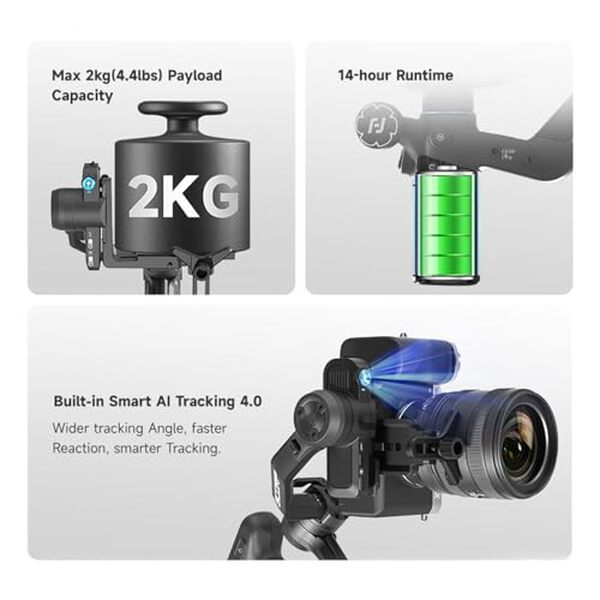 Découvrez notre analyse complète du FeiyuTech SCORP Mini 3 Pro : un stabilisateur performant qui révolutionne vos prises de vue avec fonctionnalités innovantes et manipulation simplifiée