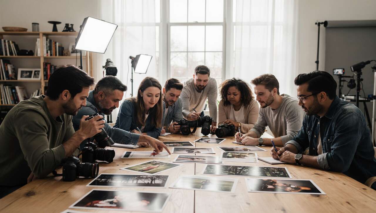Comment choisir les meilleures photos d'une série ?
