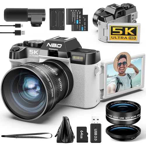 Test du NBD appareil photo numérique 5K : performances et autofocus 48MP en 16x