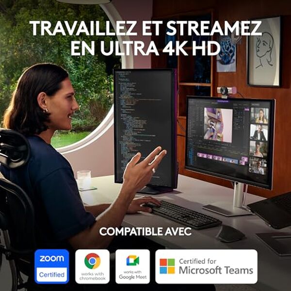 Découvrez notre test détaillé de la webcam Logitech MX Brio 4K Ultra HD : qualité vidéo exceptionnelle, performances et fonctionnalités avancées pour vos appels et streaming. 