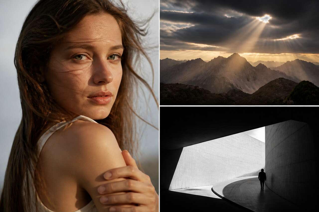 Cas pratiques: portrait, paysage, noir et blanc