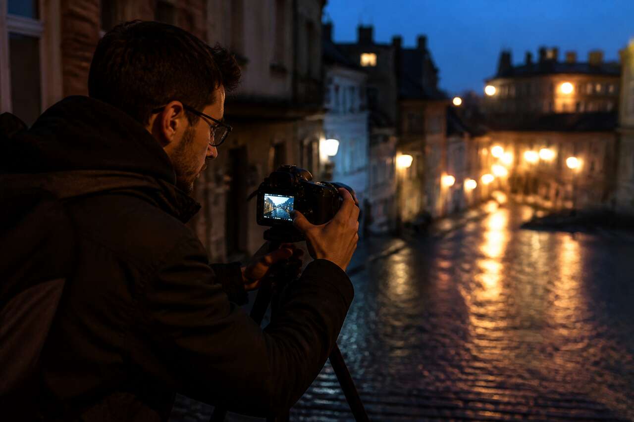 Cas difficiles : photo de nuit, int&eacute;rieur et lumi&egrave;res mixtes