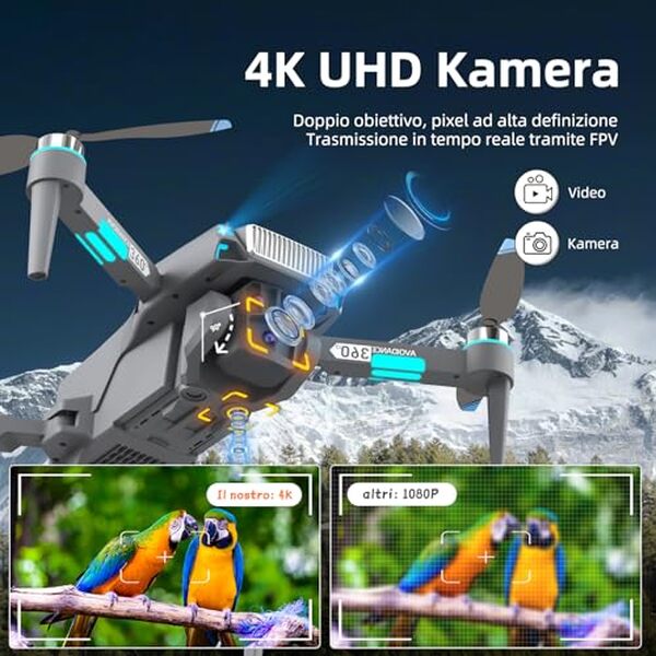 Découvrez notre test détaillé du drone caméra 4K pliable avec moteur brushless et vrille 360°. Performances, autonomie et fonctionnalités : tout ce qu'il faut savoir.