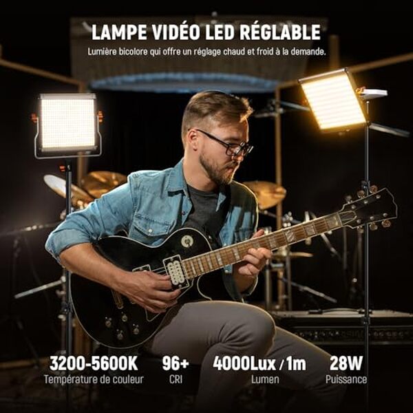 Découvrez notre test détaillé du kit d'éclairage Neewer 480 bicolore variable : performances, qualité et rapport qualité-prix pour vos productions vidéo et photo. 
