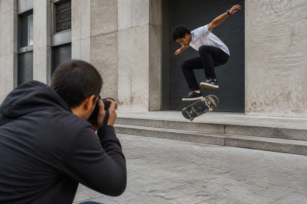 Utiliser le mode rafale de manière créative en photographie