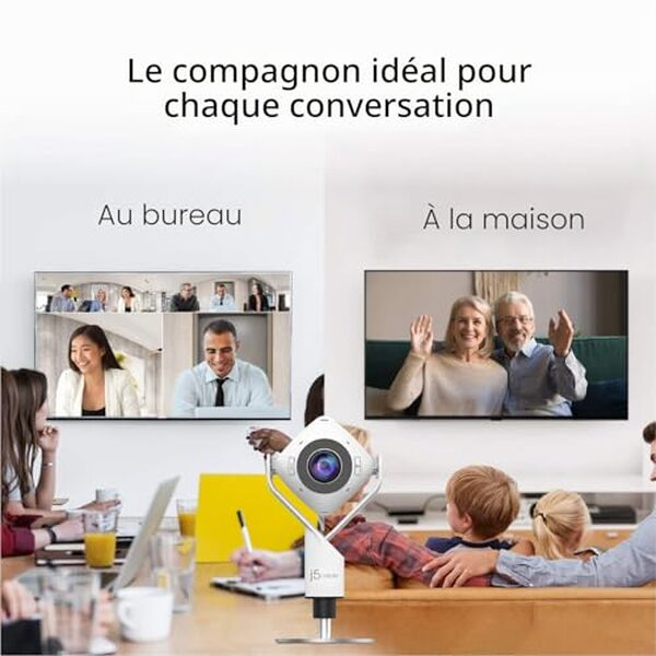 Découvrez notre test détaillé de la webcam HD 360° J5create JVCU360 : performances, qualité vidéo et polyvalence en réunion. Avis complet et recommandations.