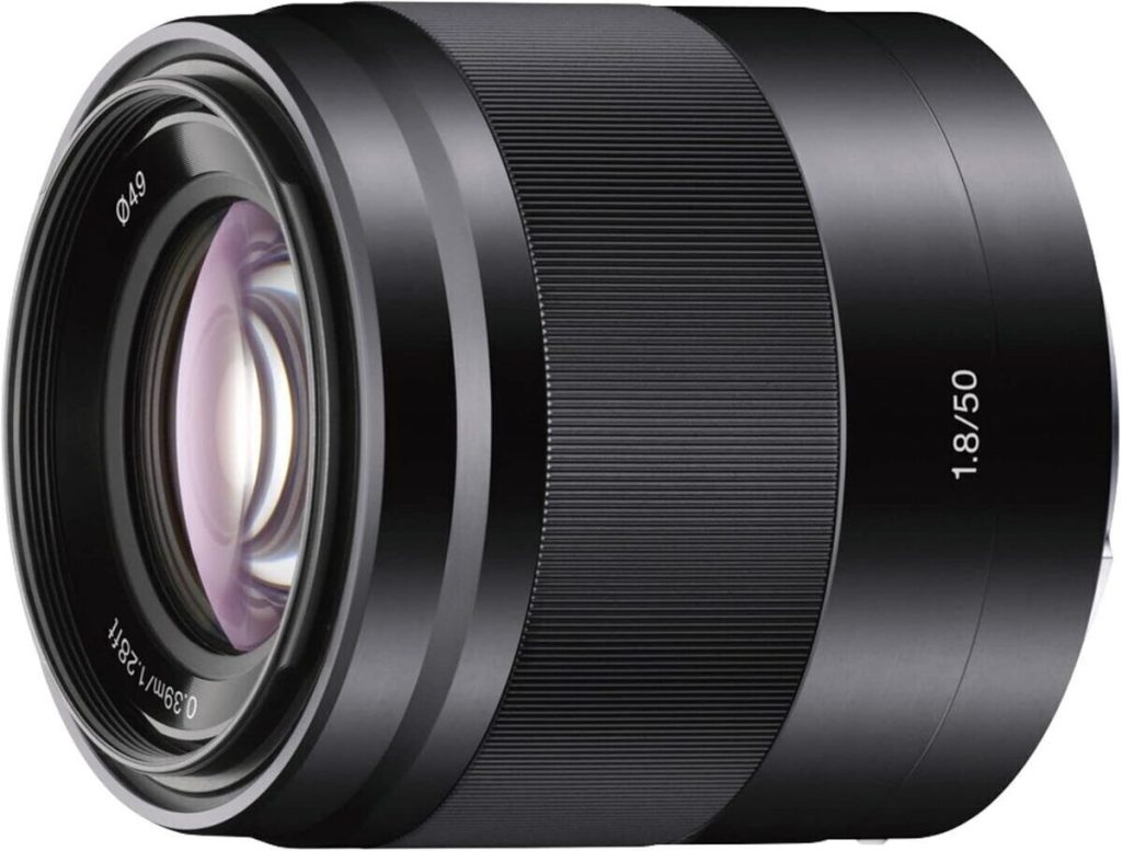 Test de l'objectif Sony SEL50F18 50 mm F1.8 noir