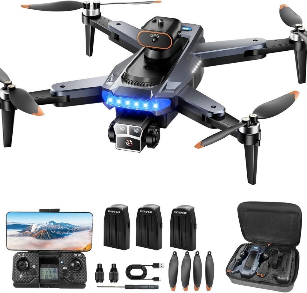 Test : drone HYTOBP P17 avec caméra 4K et GPS, moteur sans balais